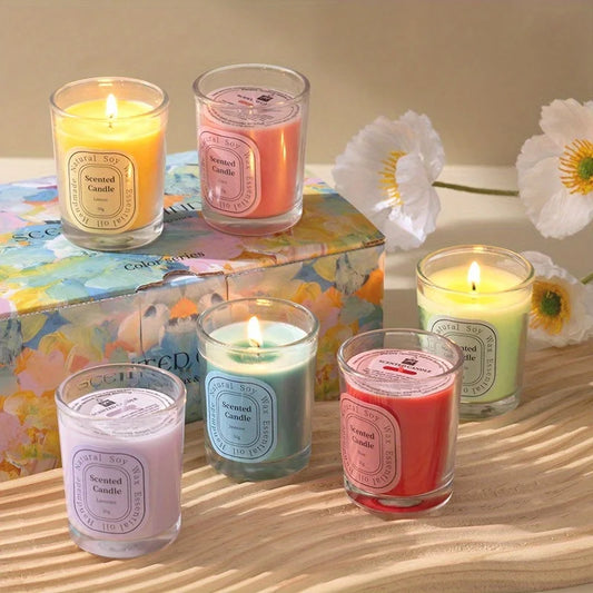 Colorful Scented Candle Set